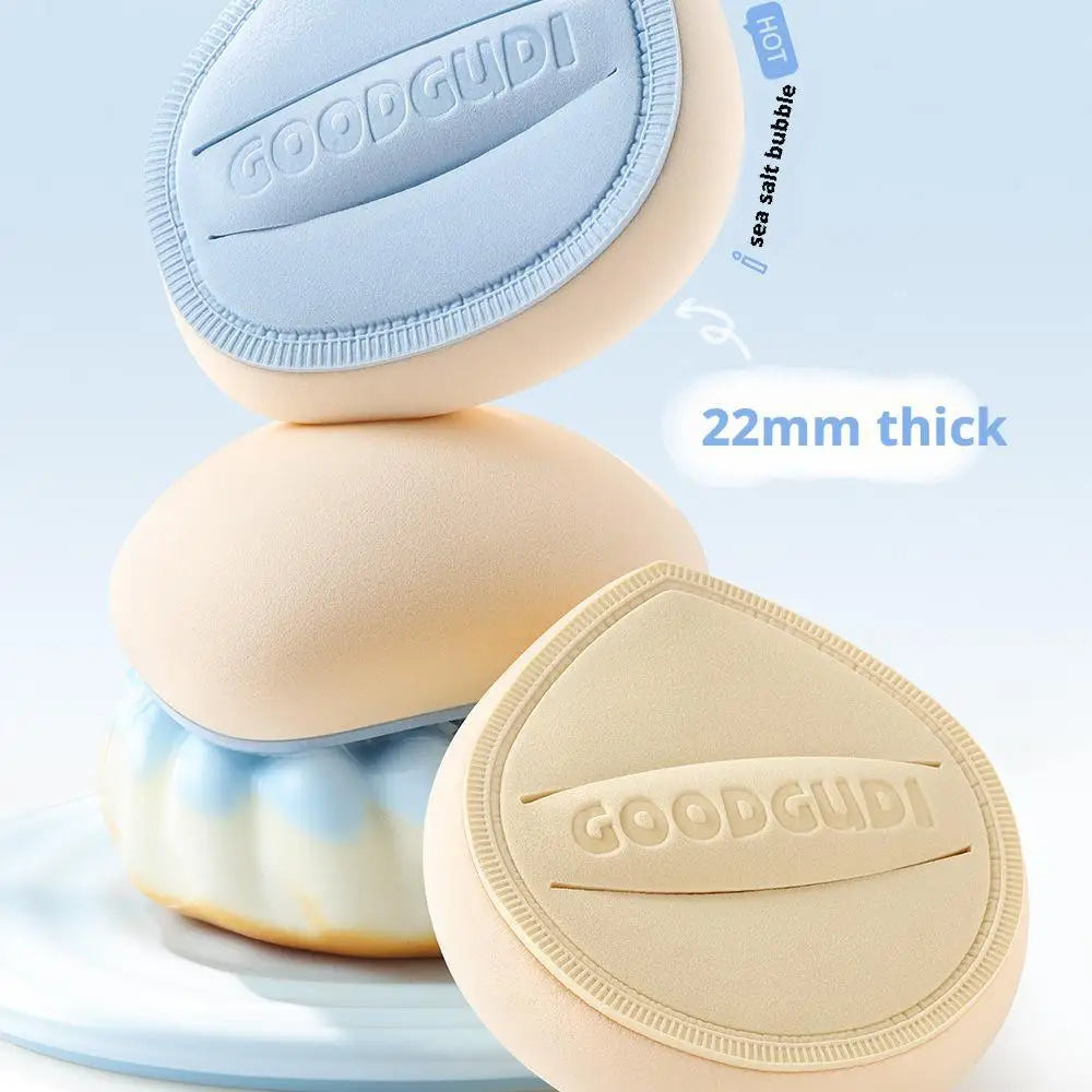 Marshmallow Air Cushion Powder Puff - Versatile Liquid Foundation for Flawless Skin, Wet & Dry Use