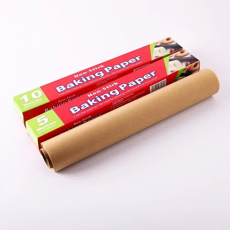 Non-Stick Precut Parchment Paper Baking Sheets for Baking, Grilling, Air Frying, Steaming Bread, Cupcakes, Cookies