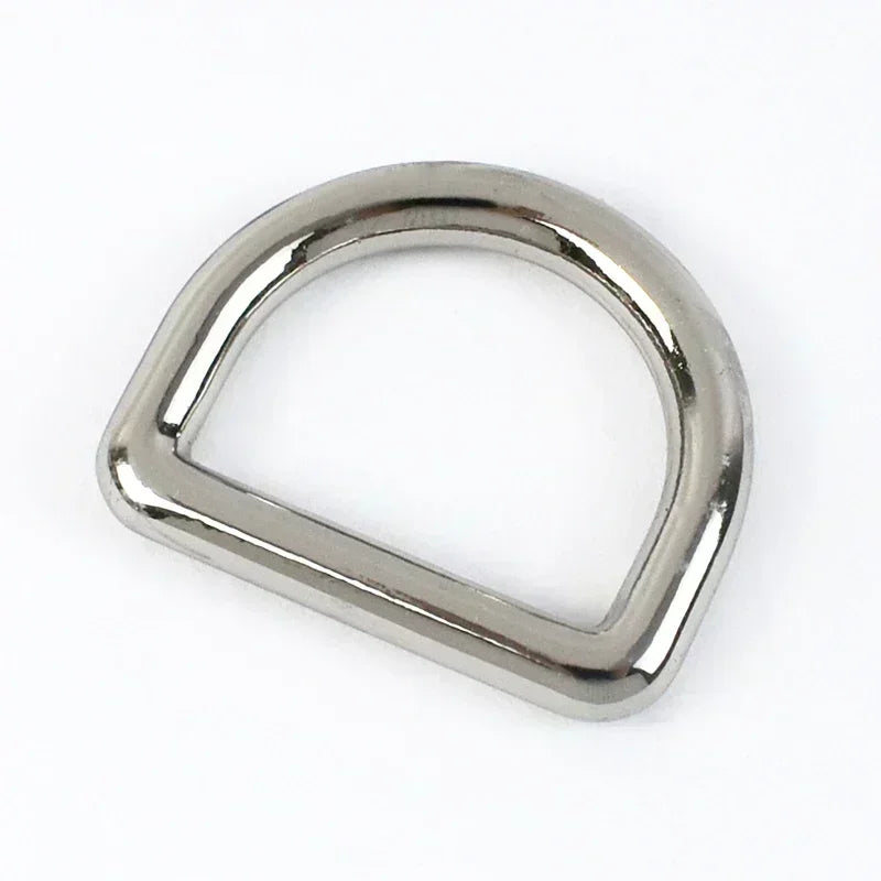 10Pcs Metal O D Rings - 10-50mm Buckles for Bags, Belts, Leashes, & DIY Leather Crafts