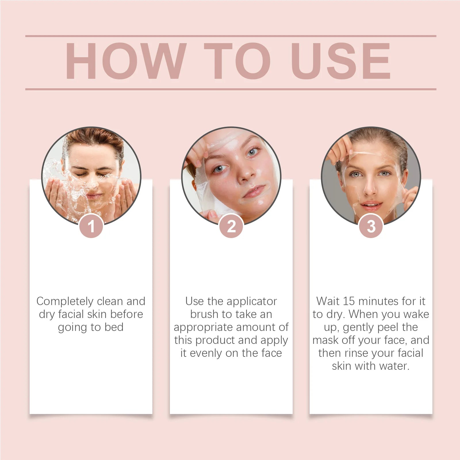 Korean Beauty Collagen Overnight Mask Set - Intense Hydration & Skin Renewal for Radiant Glow