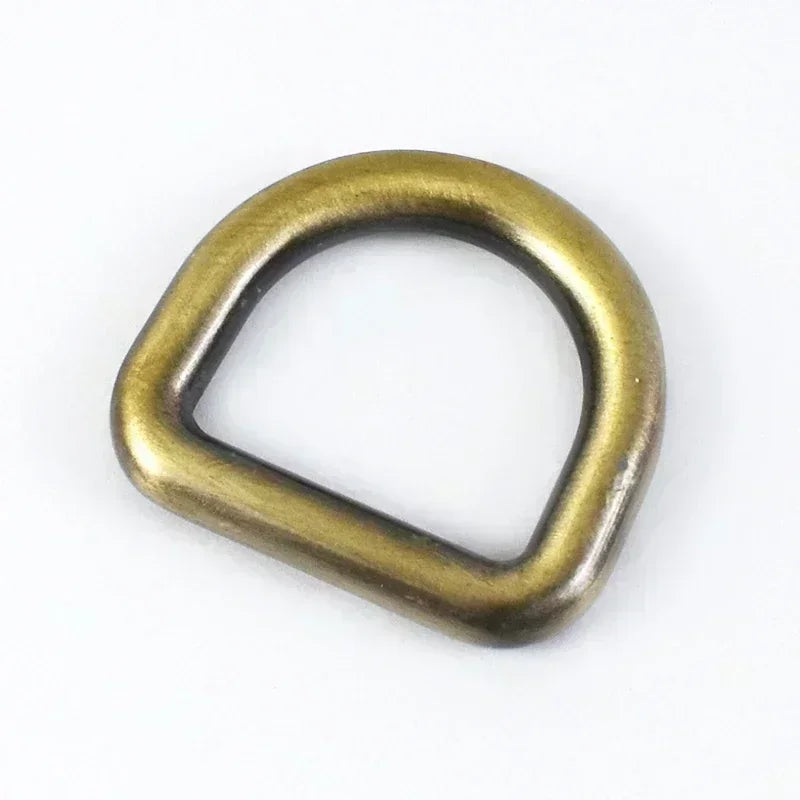 10Pcs Metal O D Rings - 10-50mm Buckles for Bags, Belts, Leashes, & DIY Leather Crafts