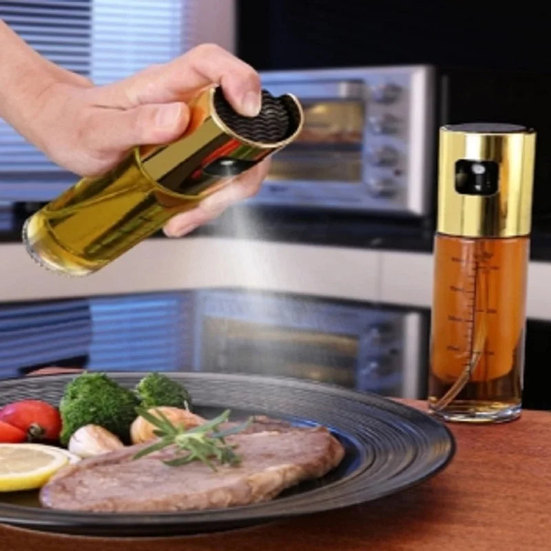 Premium Olive Oil Spray Bottle - Versatile 100/200/300/500ml for Effortless Cooking & Healthy Air Frying