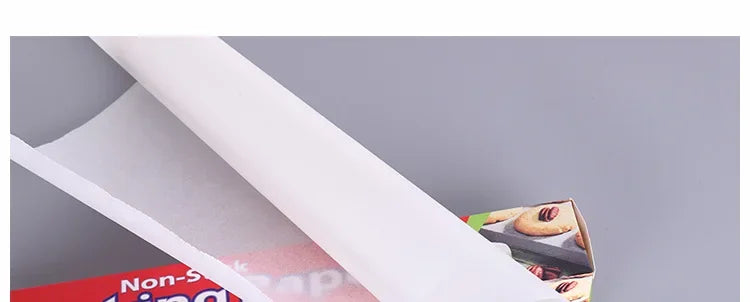 Non-Stick Precut Parchment Paper Baking Sheets for Baking, Grilling, Air Frying, Steaming Bread, Cupcakes, Cookies