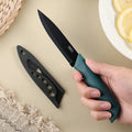 Precision Knife Set – Essential Utility, Chef & Fruit Knives with Protective Covers for Effortless Cutting