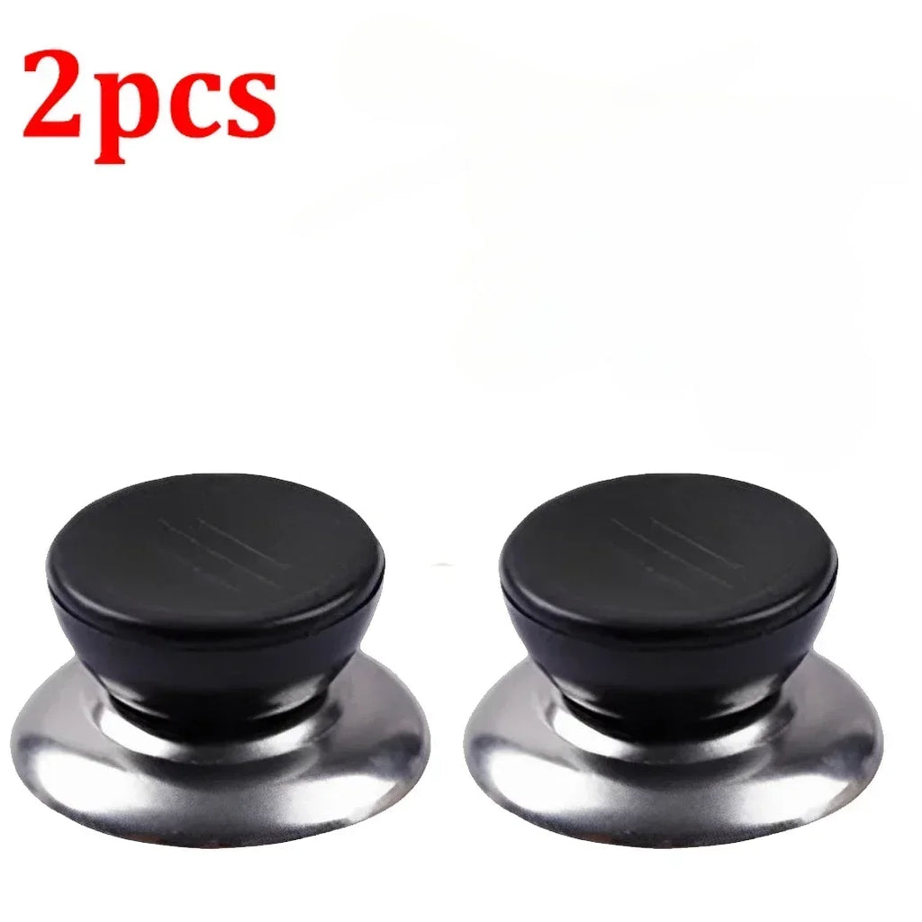 Brilliant Kitchen Universal Pressure Cooker Knob Covers - 4 Durable, Interchangeable Glass Bottom Handle Accessories