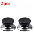 Brilliant Kitchen Universal Pressure Cooker Knob Covers - 4 Durable, Interchangeable Glass Bottom Handle Accessories
