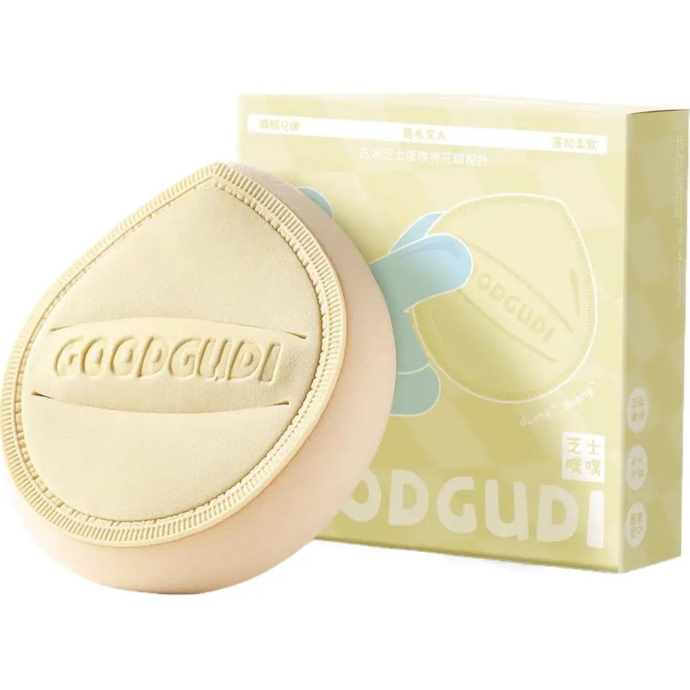 Marshmallow Air Cushion Powder Puff - Versatile Liquid Foundation for Flawless Skin, Wet & Dry Use