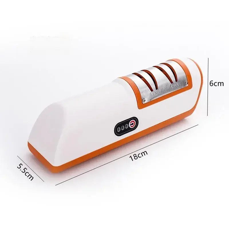 Electric Knife Sharpener - 4 Gears for Precision & Effortless Sharpening in Your Kitchen