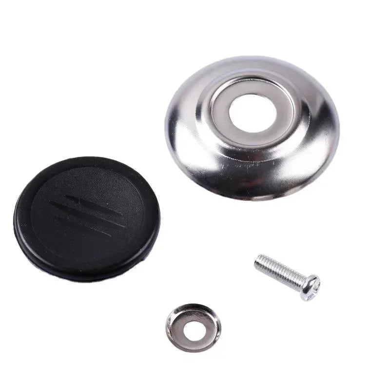Brilliant Kitchen Universal Pressure Cooker Knob Covers - 4 Durable, Interchangeable Glass Bottom Handle Accessories