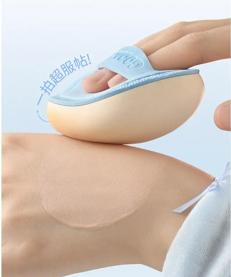 Marshmallow Air Cushion Powder Puff - Versatile Liquid Foundation for Flawless Skin, Wet & Dry Use
