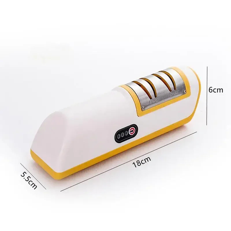 Electric Knife Sharpener - 4 Gears for Precision & Effortless Sharpening in Your Kitchen