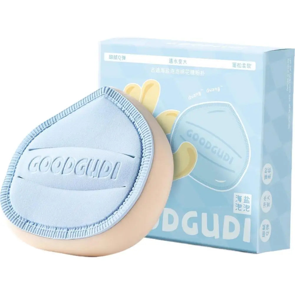 Marshmallow Air Cushion Powder Puff - Versatile Liquid Foundation for Flawless Skin, Wet & Dry Use