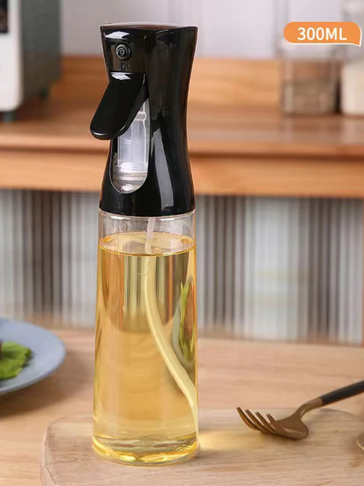 Premium Olive Oil Spray Bottle - Versatile 100/200/300/500ml for Effortless Cooking & Healthy Air Frying