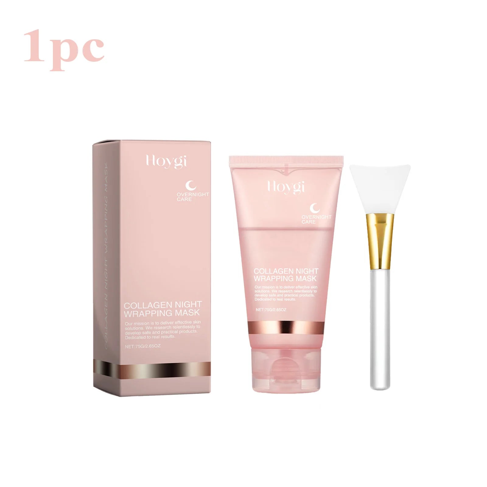 Korean Beauty Collagen Overnight Mask Set - Intense Hydration & Skin Renewal for Radiant Glow