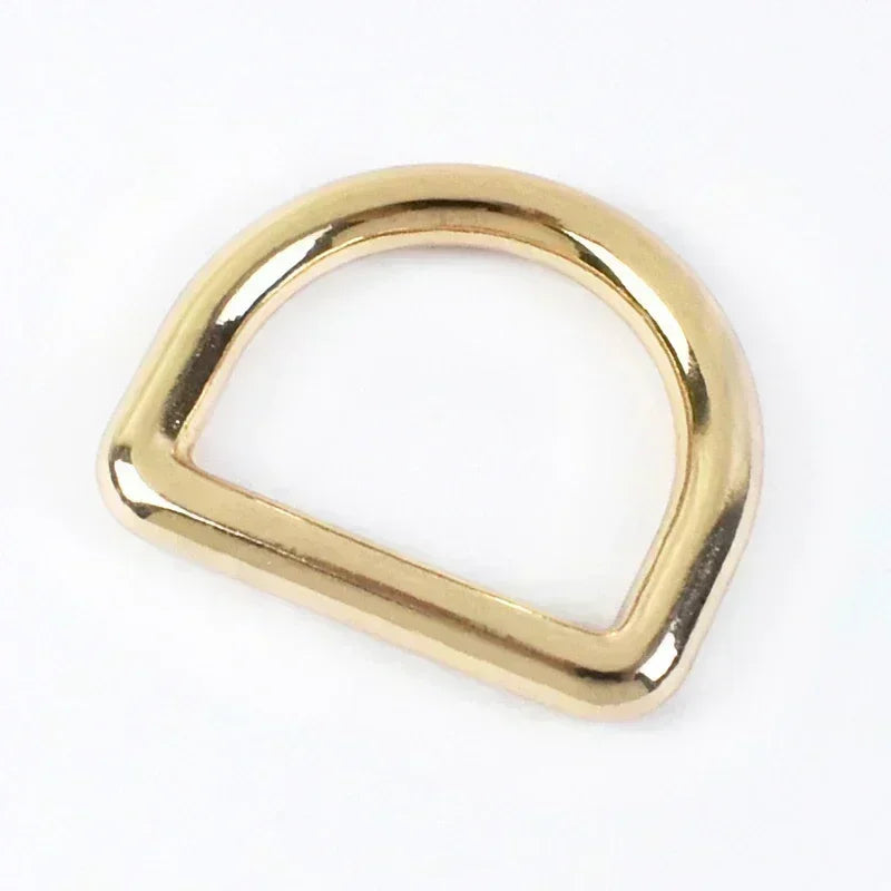 10Pcs Metal O D Rings - 10-50mm Buckles for Bags, Belts, Leashes, & DIY Leather Crafts