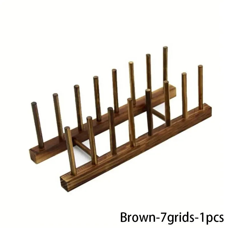 Woodiness Multi-Functional Dish Drying Rack - Space-Saving Kitchen Storage & Organization Solution