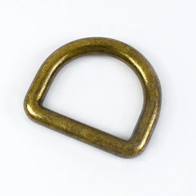 10Pcs Metal O D Rings - 10-50mm Buckles for Bags, Belts, Leashes, & DIY Leather Crafts