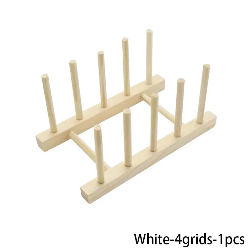 Woodiness Multi-Functional Dish Drying Rack - Space-Saving Kitchen Storage & Organization Solution