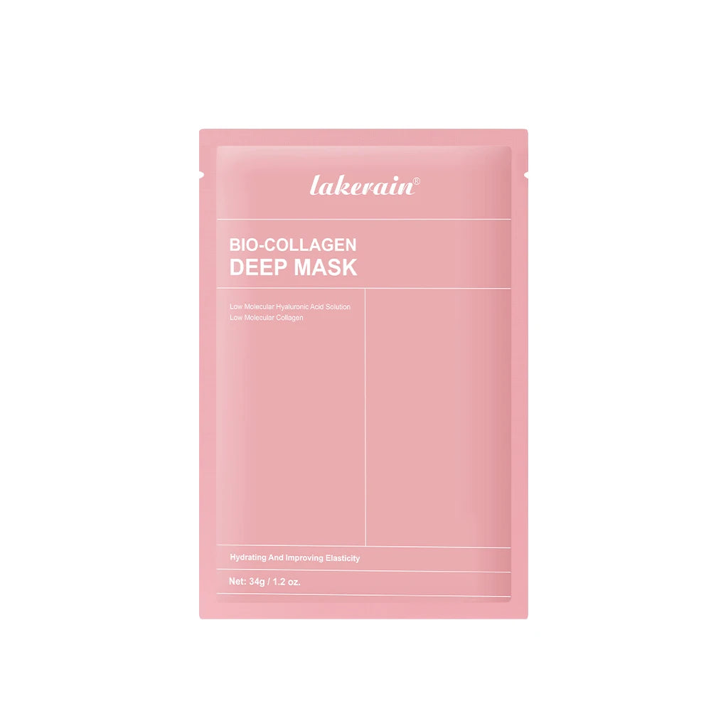 Bio-Collagen Face Mask for Shrinking Pores & Deep Hydration | Overnight Moisturizing & Brightening Skin Care