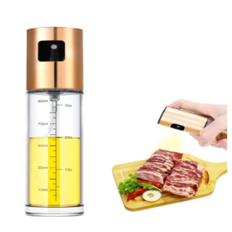 Premium Olive Oil Spray Bottle - Versatile 100/200/300/500ml for Effortless Cooking & Healthy Air Frying