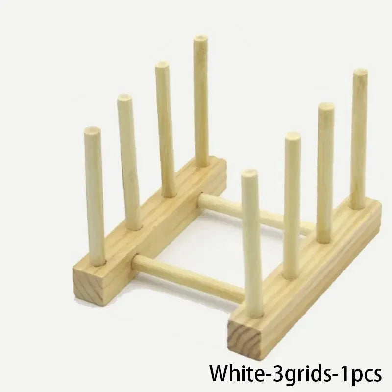 Woodiness Multi-Functional Dish Drying Rack - Space-Saving Kitchen Storage & Organization Solution