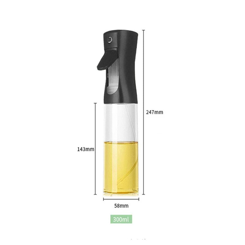 Premium Olive Oil Spray Bottle - Versatile 100/200/300/500ml for Effortless Cooking & Healthy Air Frying