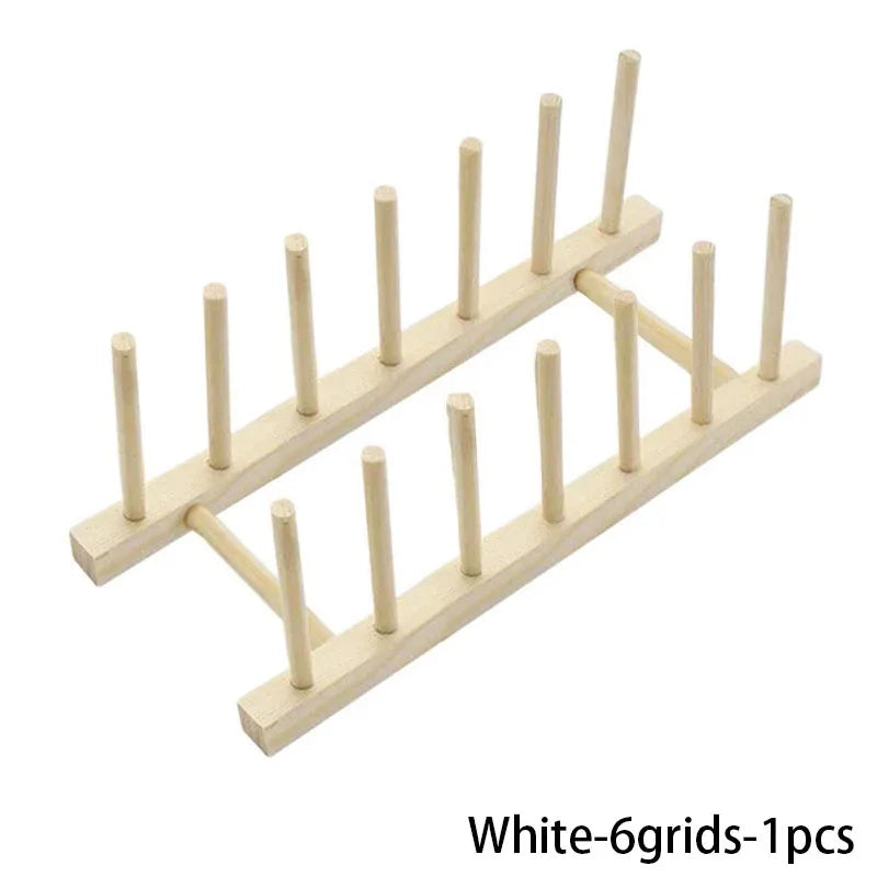 Woodiness Multi-Functional Dish Drying Rack - Space-Saving Kitchen Storage & Organization Solution