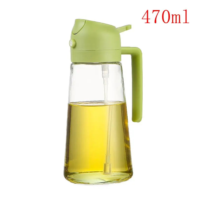 Premium Olive Oil Spray Bottle - Versatile 100/200/300/500ml for Effortless Cooking & Healthy Air Frying