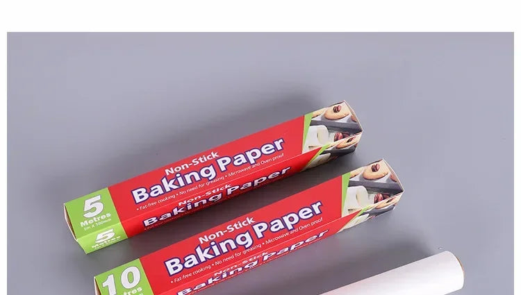 Non-Stick Precut Parchment Paper Baking Sheets for Baking, Grilling, Air Frying, Steaming Bread, Cupcakes, Cookies