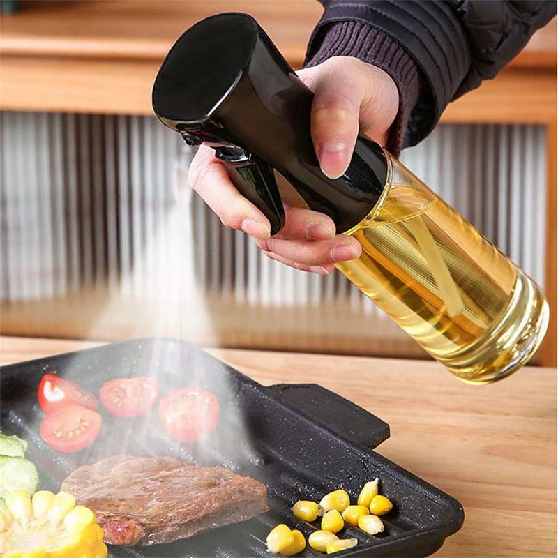Premium Olive Oil Spray Bottle - Versatile 100/200/300/500ml for Effortless Cooking & Healthy Air Frying