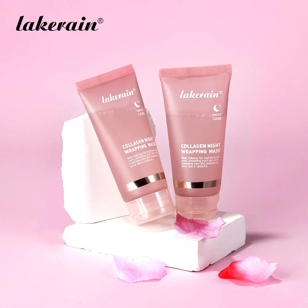 GlowSkin Korean Deep Collagen Peel-Off Mask – Anti-Wrinkle & Lifting Bio Pack for Overnight Skin Renewal