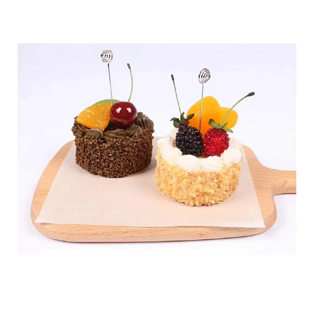 Non-Stick Precut Parchment Paper Baking Sheets for Baking, Grilling, Air Frying, Steaming Bread, Cupcakes, Cookies