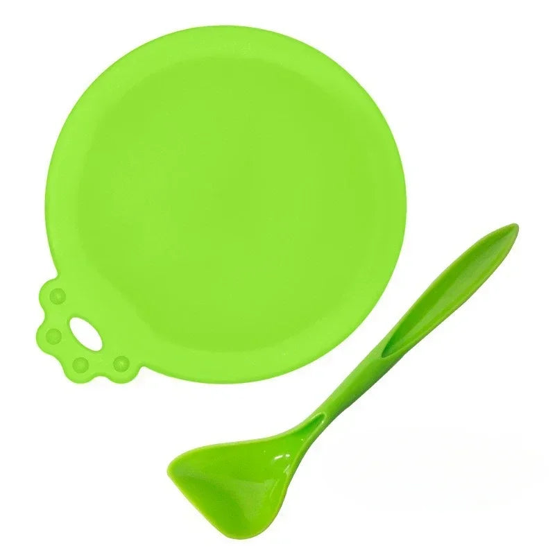 PetPals Silicone Pet Food Can Covers - 2-Piece Set with Seal & Spoon for Fresh, Mess-Free Storage
