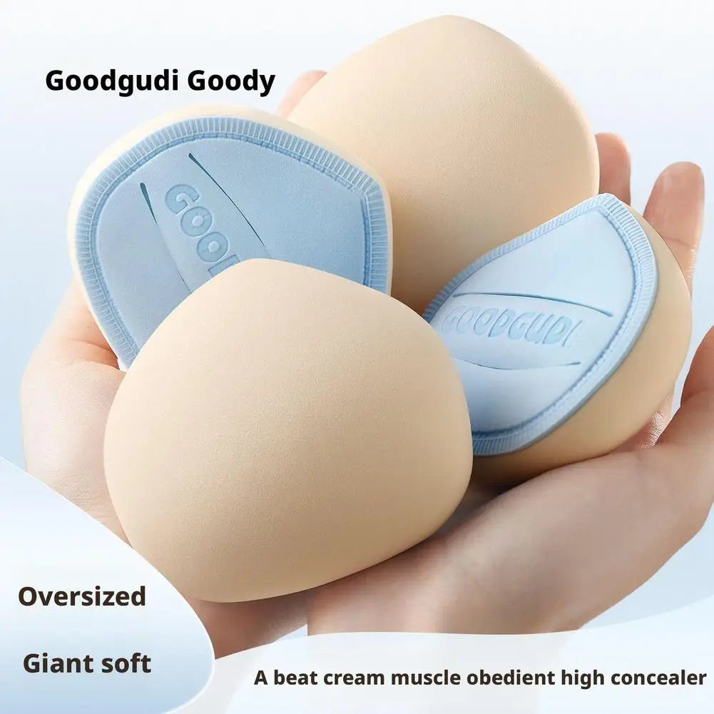 Marshmallow Air Cushion Powder Puff - Versatile Liquid Foundation for Flawless Skin, Wet & Dry Use