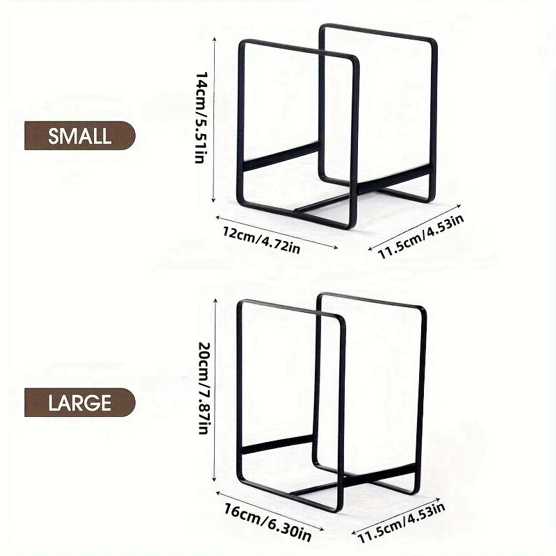 Stylish Kitchen Rack - Versatile Dish Storage & Drain for Plates - Space-Saving Countertop Organizer