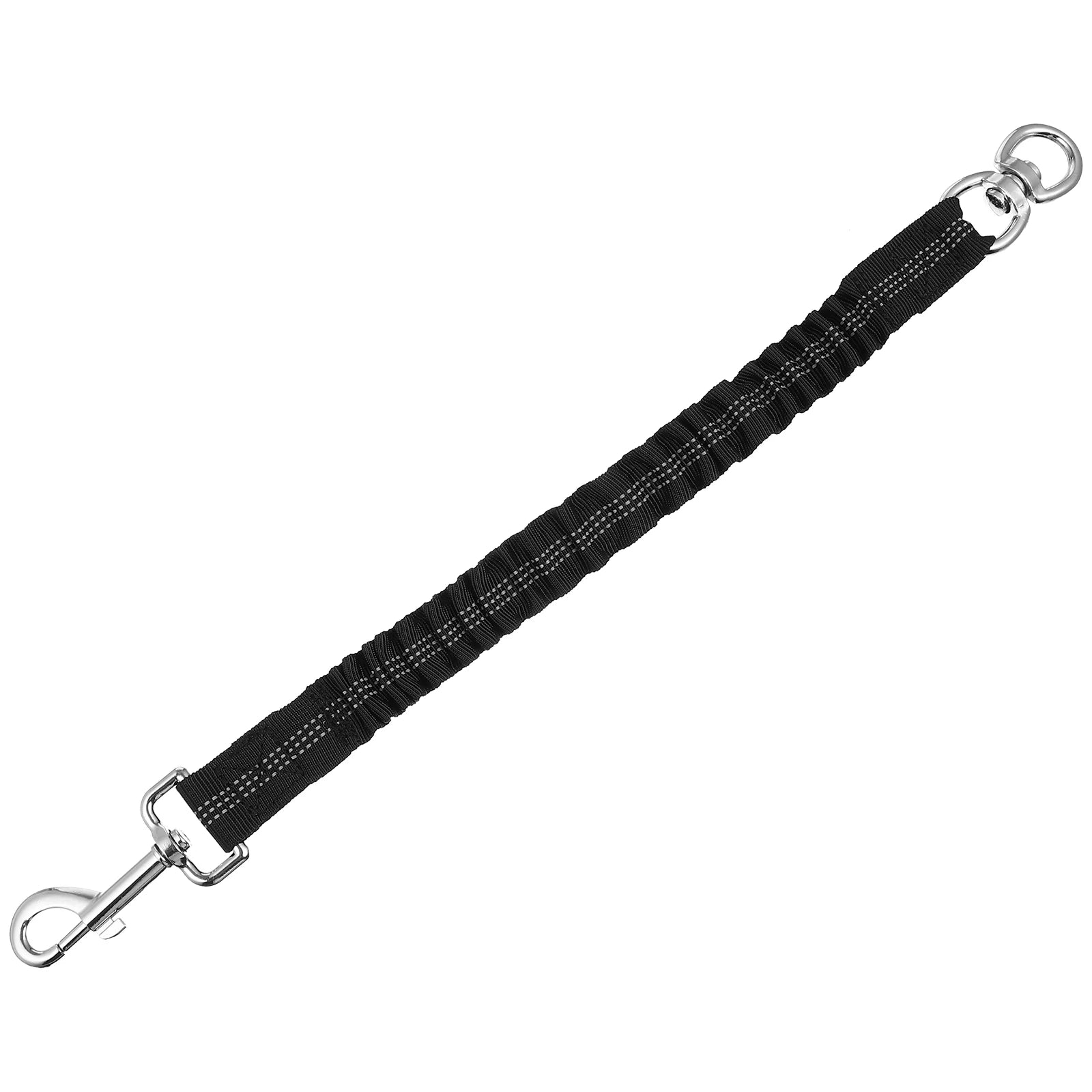 Reflective Nylon Dog Leash - Heavy-Duty Elastic Extension for Small & Medium Dogs - Ideal for Walking & Running