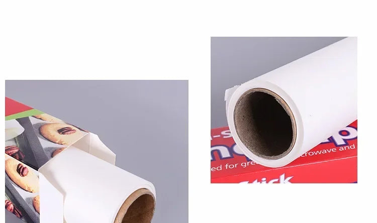 Non-Stick Precut Parchment Paper Baking Sheets for Baking, Grilling, Air Frying, Steaming Bread, Cupcakes, Cookies