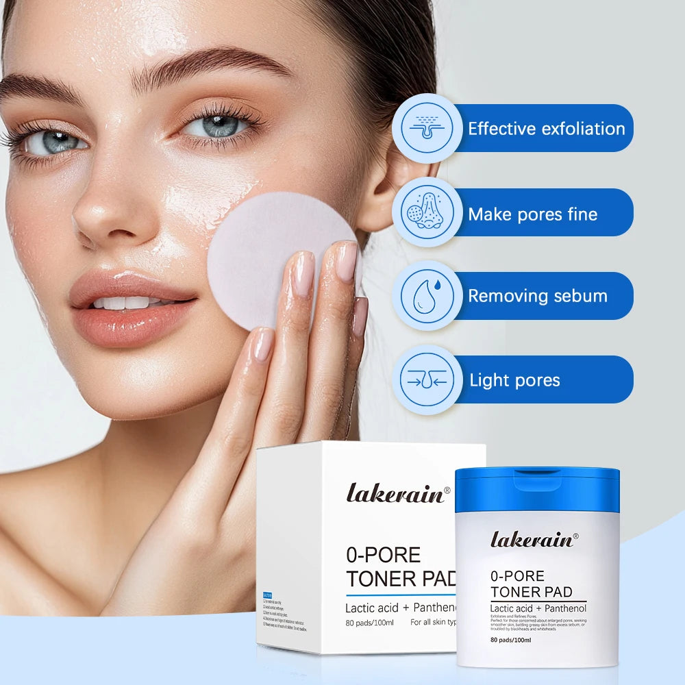 Zero Pore Pad 2.0 Double Textured Facial Toner For Exfoliating And Smoothing Pore Skin Care Pad For All Skin Types 70pcs