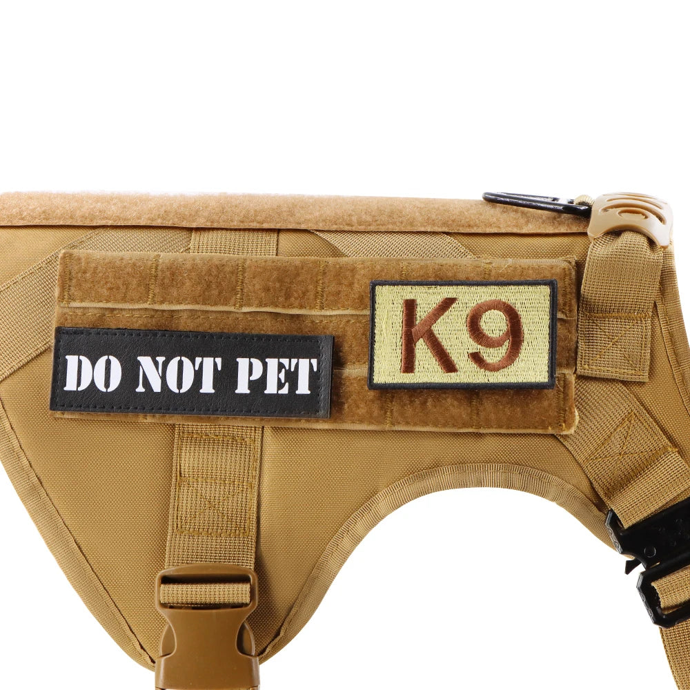 Service Pup Removable Tactical Patch for Service Dog & Cat Vest - Embroidered Design for Training & Identification